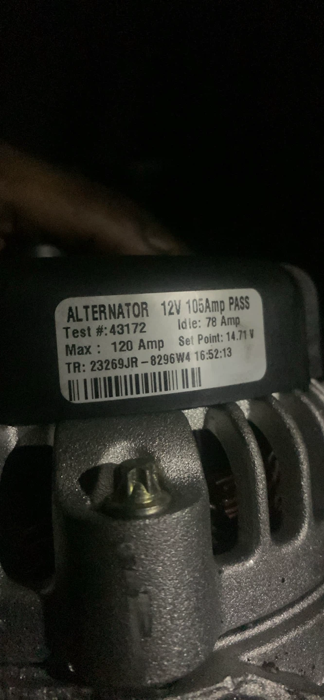 03 accord 3.0 v6 alternator - photo 3