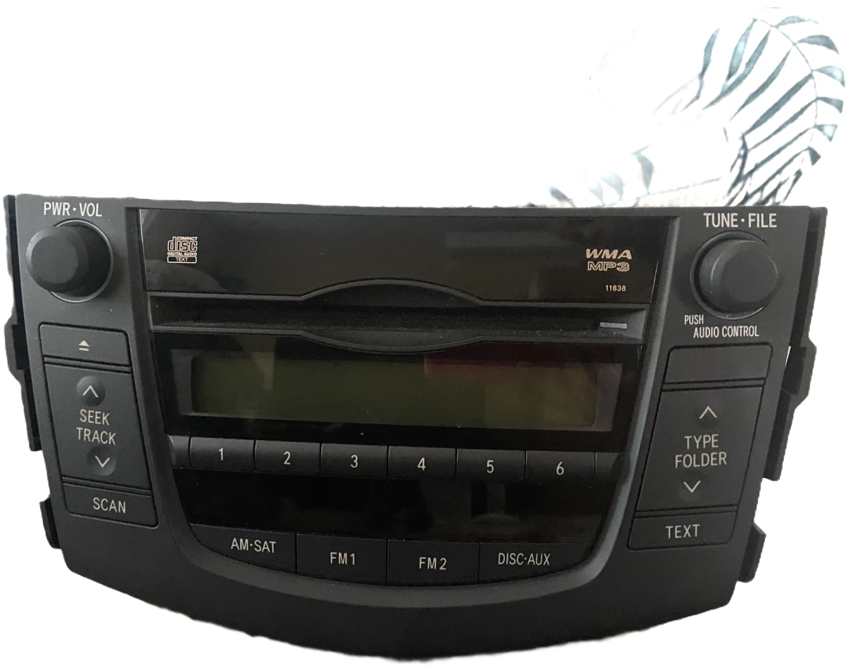 Toyota 86120-42290 Car Stereo Radio CD Player - photo 4