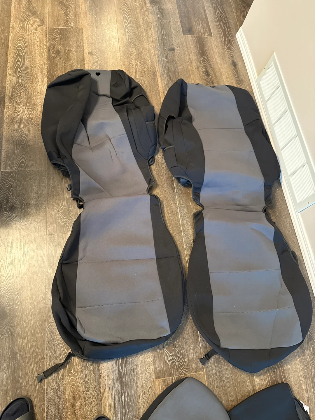 CR-Grade Neoprene Custom Seat Covers - Red/Black