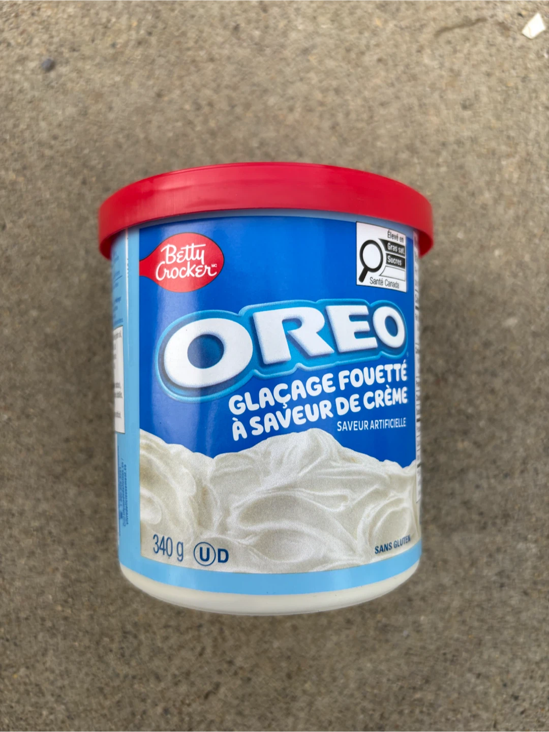 Betty Crocker Oreo Whipped Frosting 340g