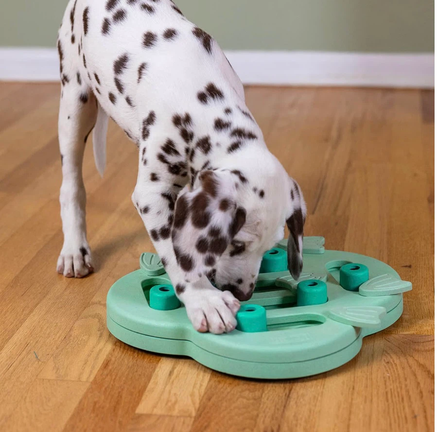 Puppy Hide N' Slide Dog Toy Treat Puzzle