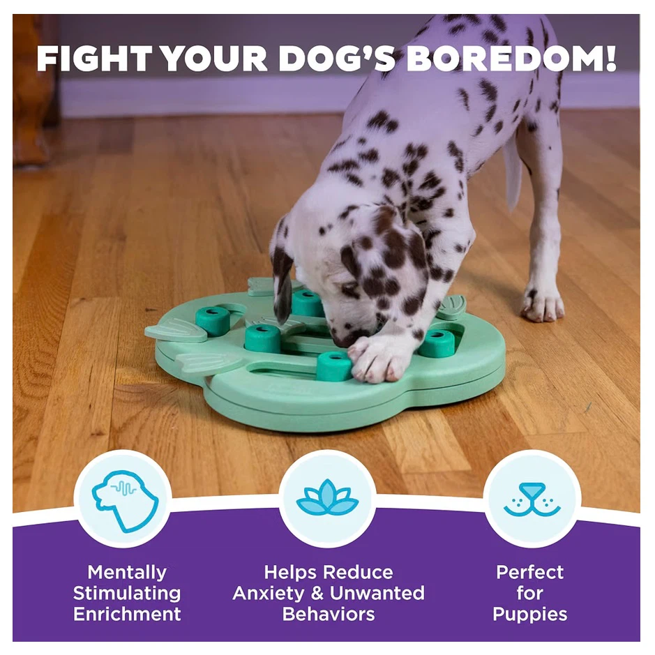 Puppy Hide N' Slide Dog Toy Treat Puzzle - photo 4