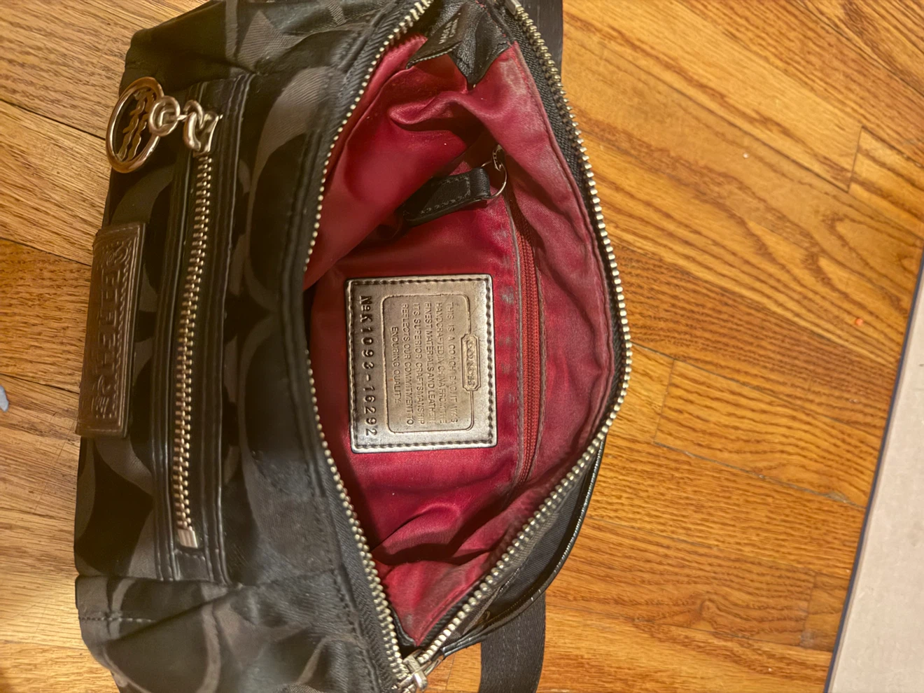 coach poppy 2000s signature small bag - photo 2