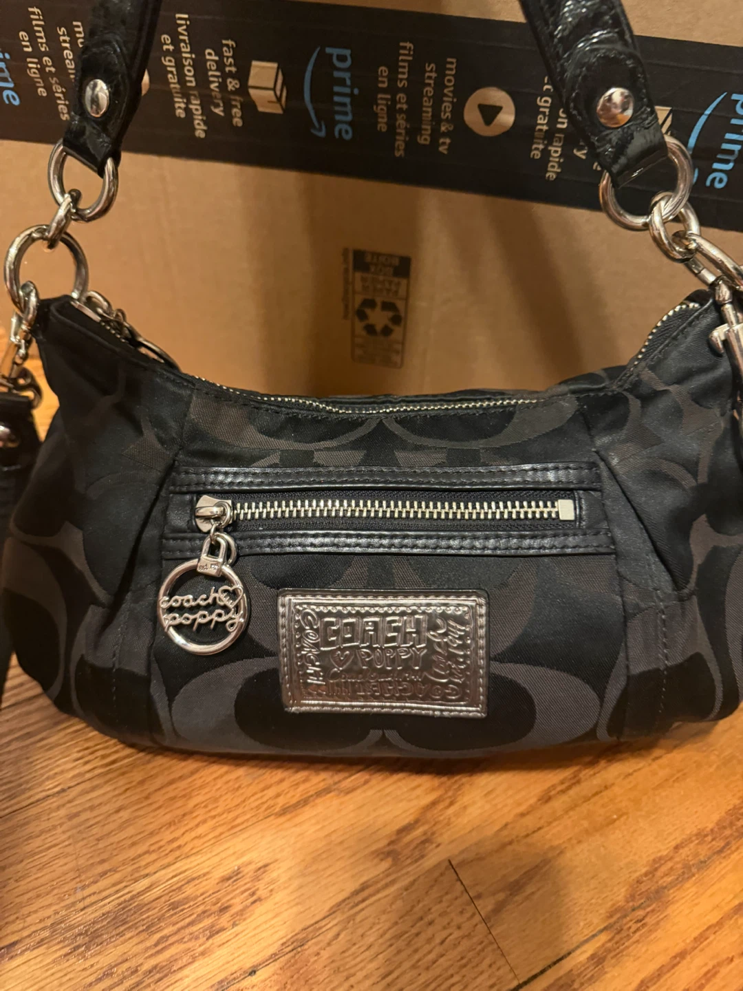 coach poppy 2000s signature small bag - photo 3