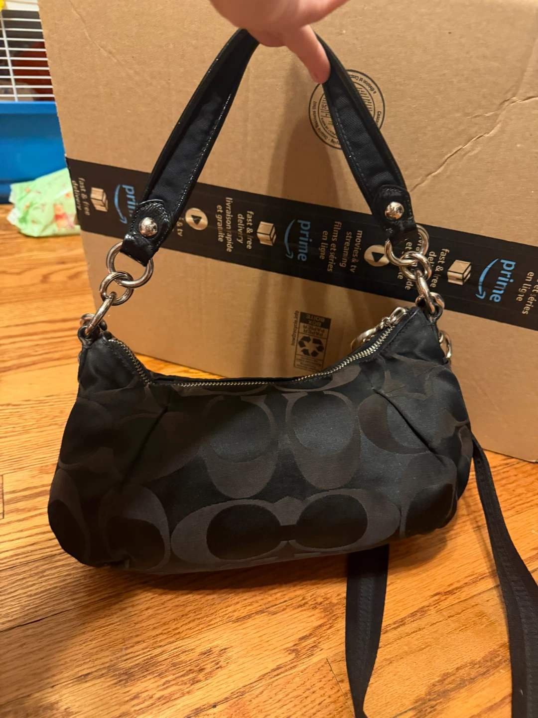 coach poppy 2000s signature small bag - photo 4