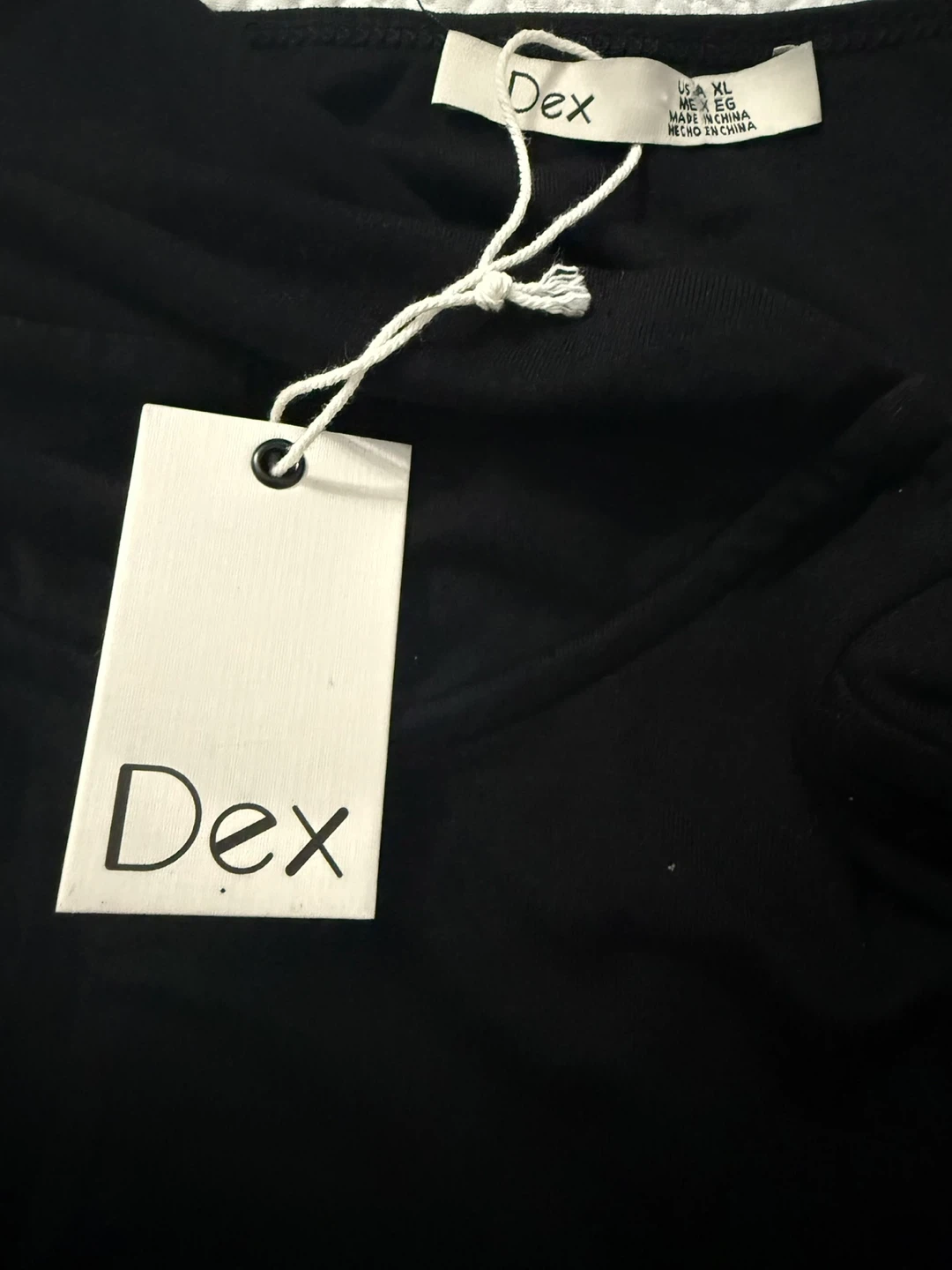 Dex Black Spaghetti Strap Dress XL - photo 3