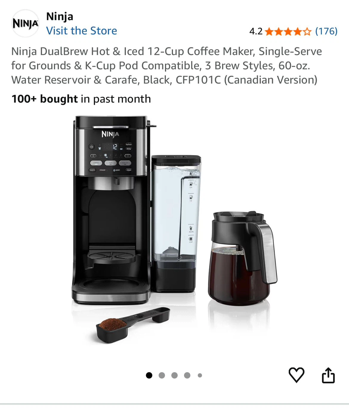 Ninja DualBrew Hot & Iced Coffee Maker