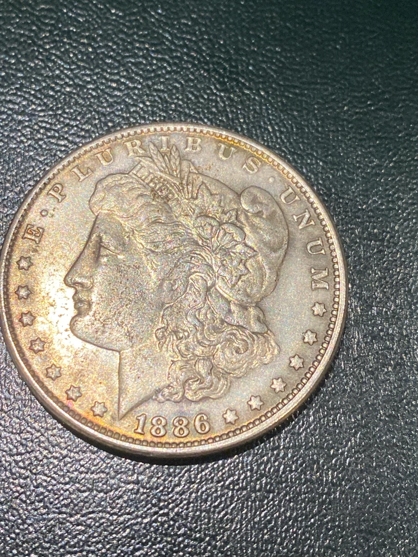 1886 Morgan  Dollar Coin