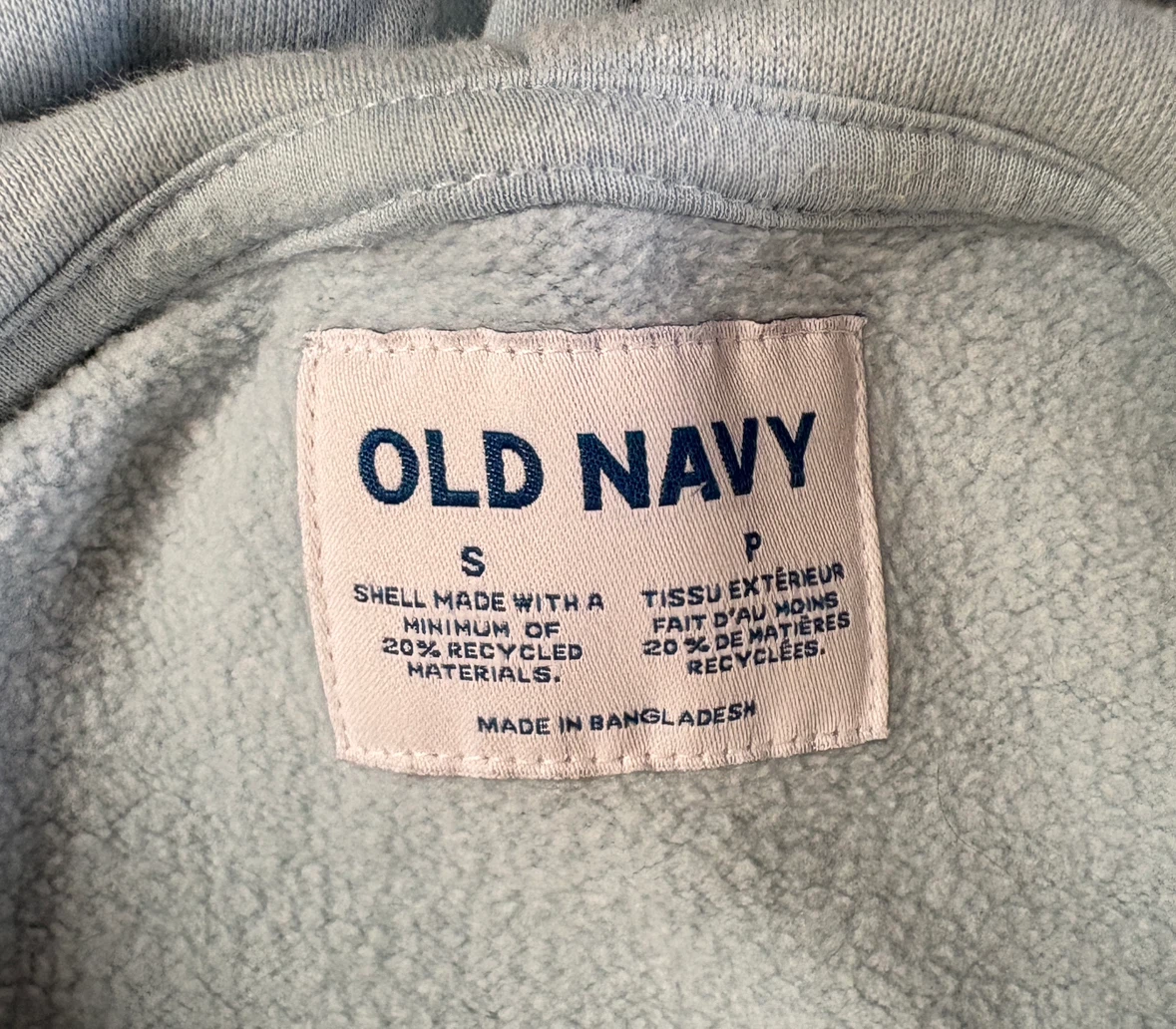 Old Navy Light Blue Hoodie - Size S - photo 3