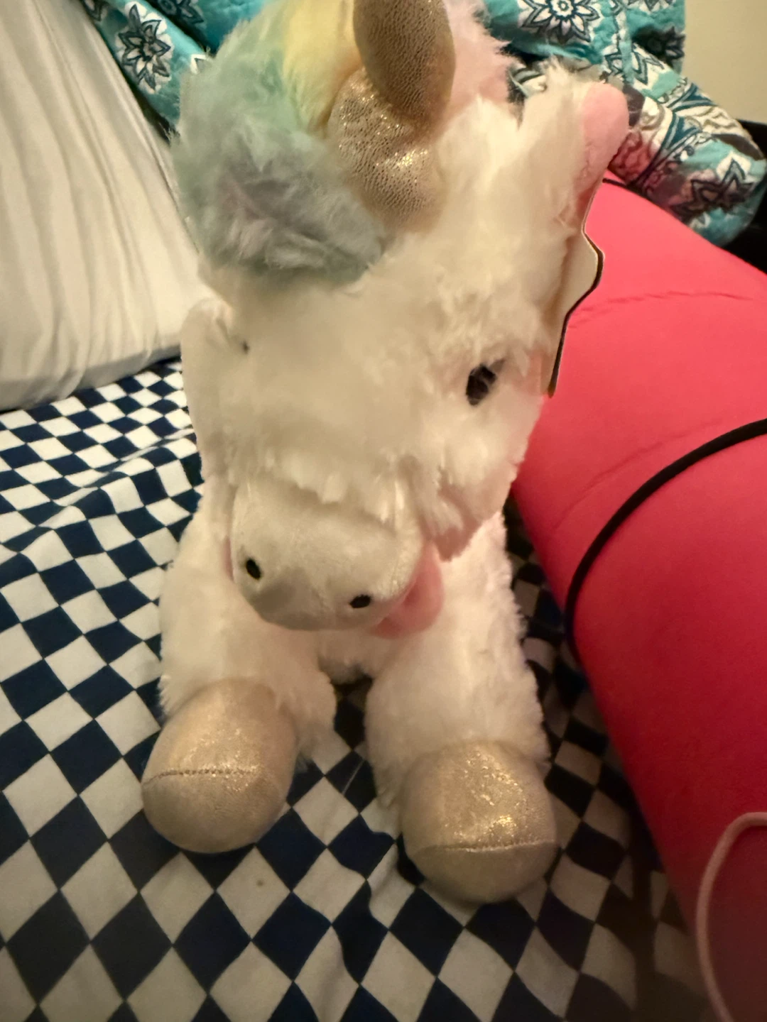 Glow Brights Light-Up Plush Unicorn - photo 2
