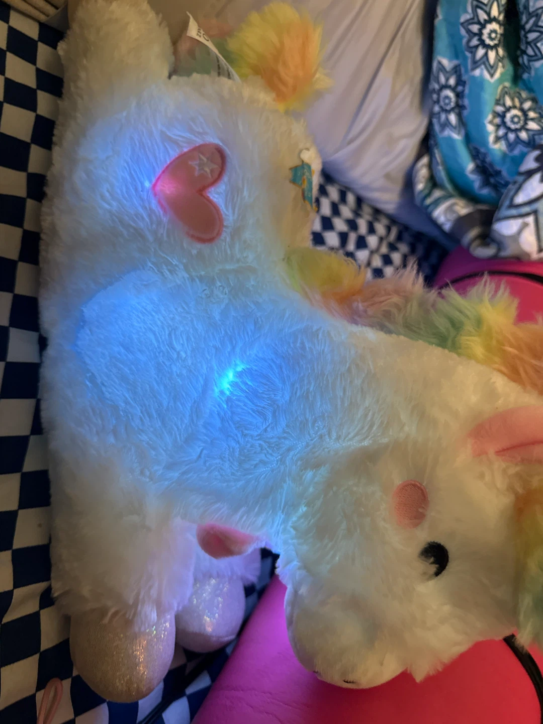 Glow Brights Light-Up Plush Unicorn - photo 4