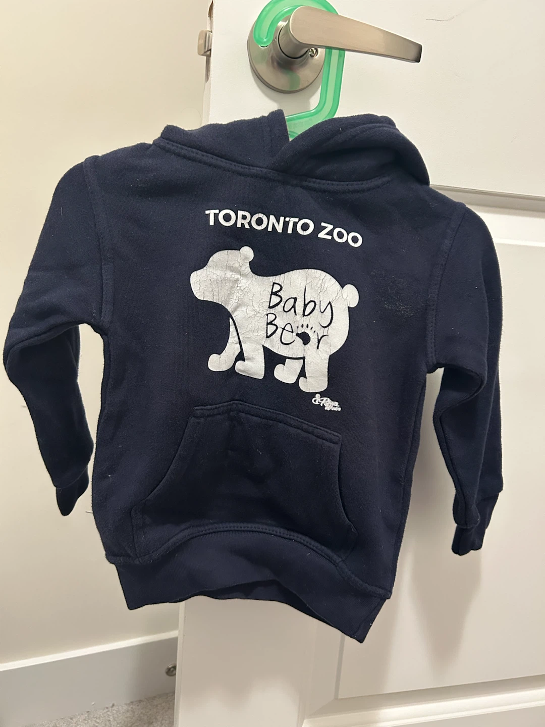 River wear Toronto Zoo Baby Bear Hoodie Size 2