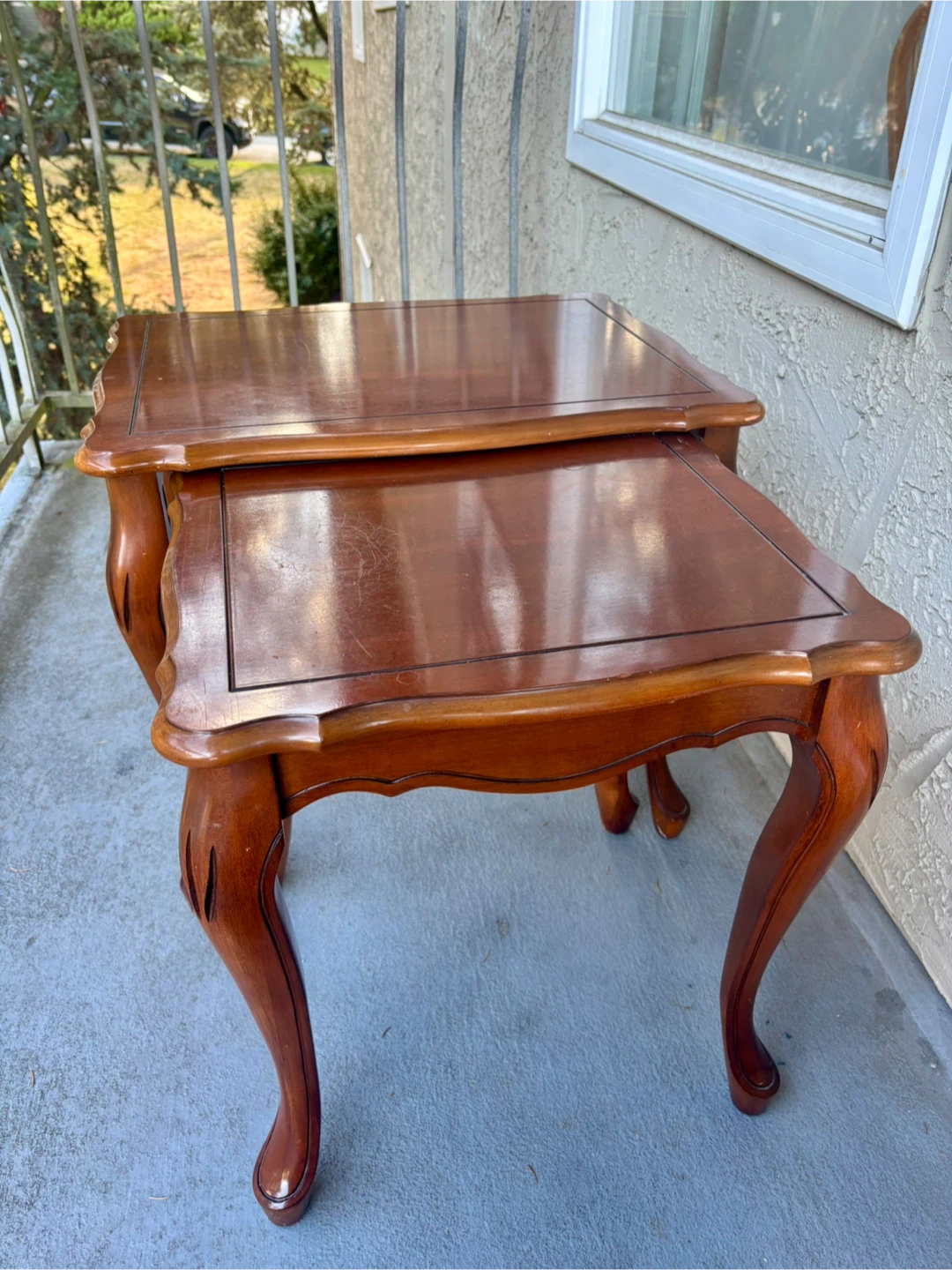 🪵 Vintage Nesting Side Tables (Pair) FREE Delivery in New West! - photo 5