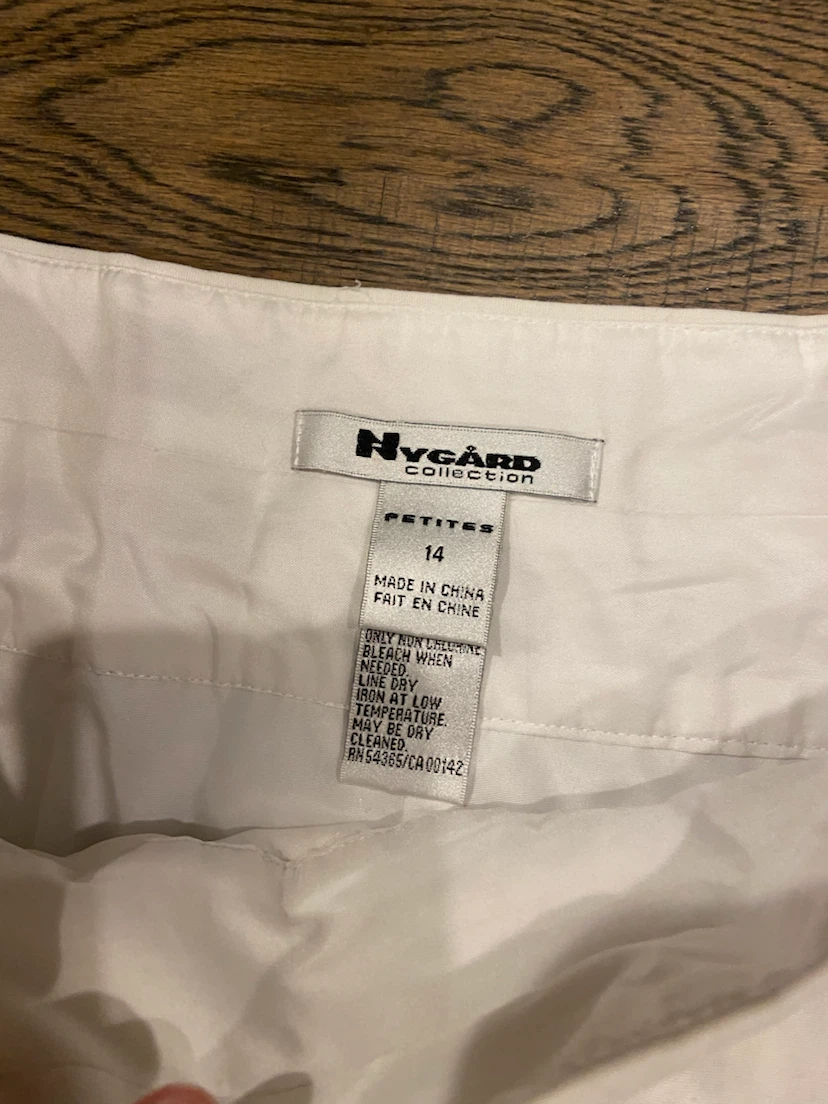 EUC: Nygård Collection Petites Cotton Embroidered Skirt 14 - photo 4