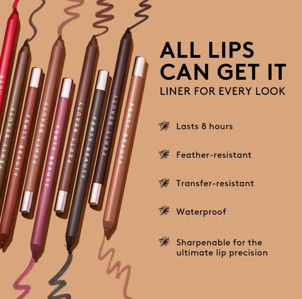 🆕 Fenty Beauty Pencil Lip Liner - I Woodn’t - photo 5
