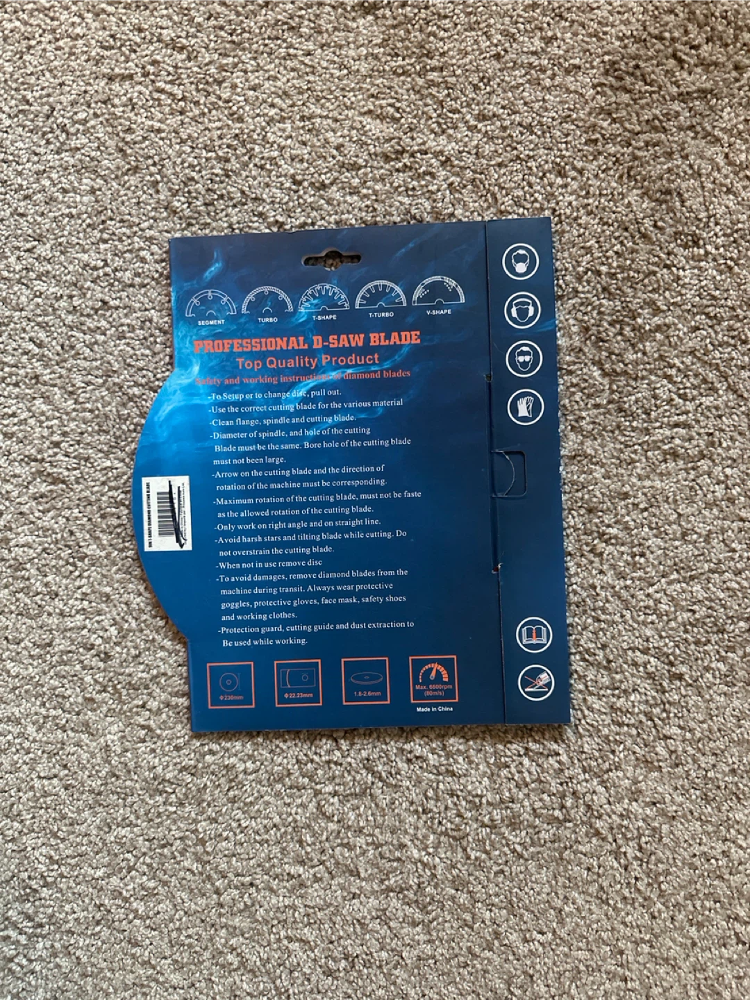 GatorFlex-AFF D-Saw Blade 9" for Concrete - photo 2