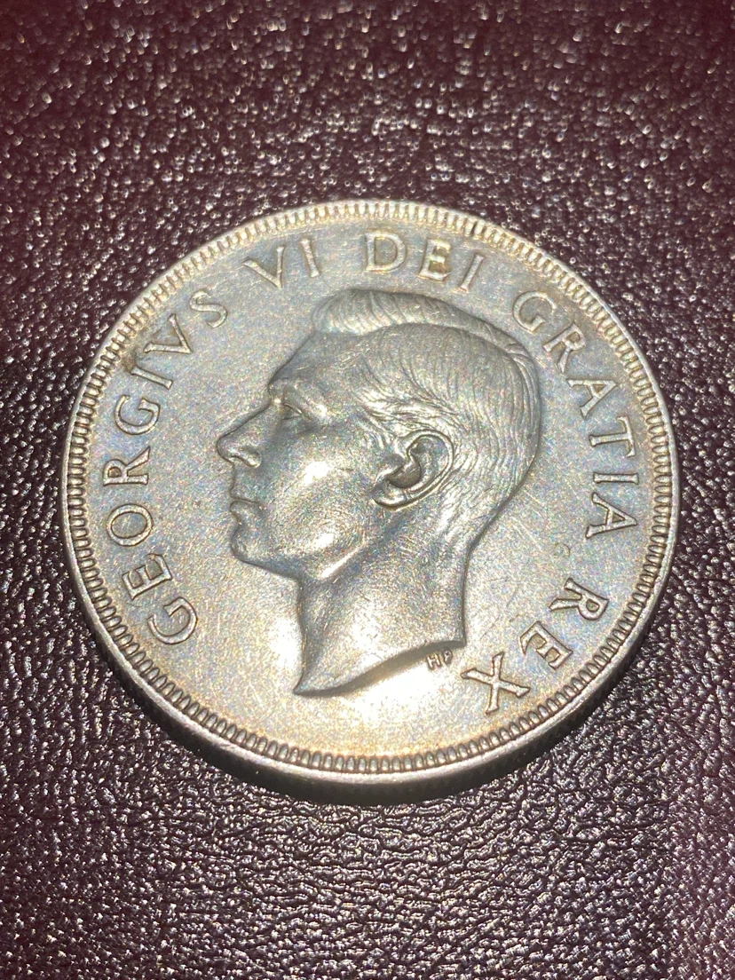 1951 Canadian Silver Dollar Coin - photo 2