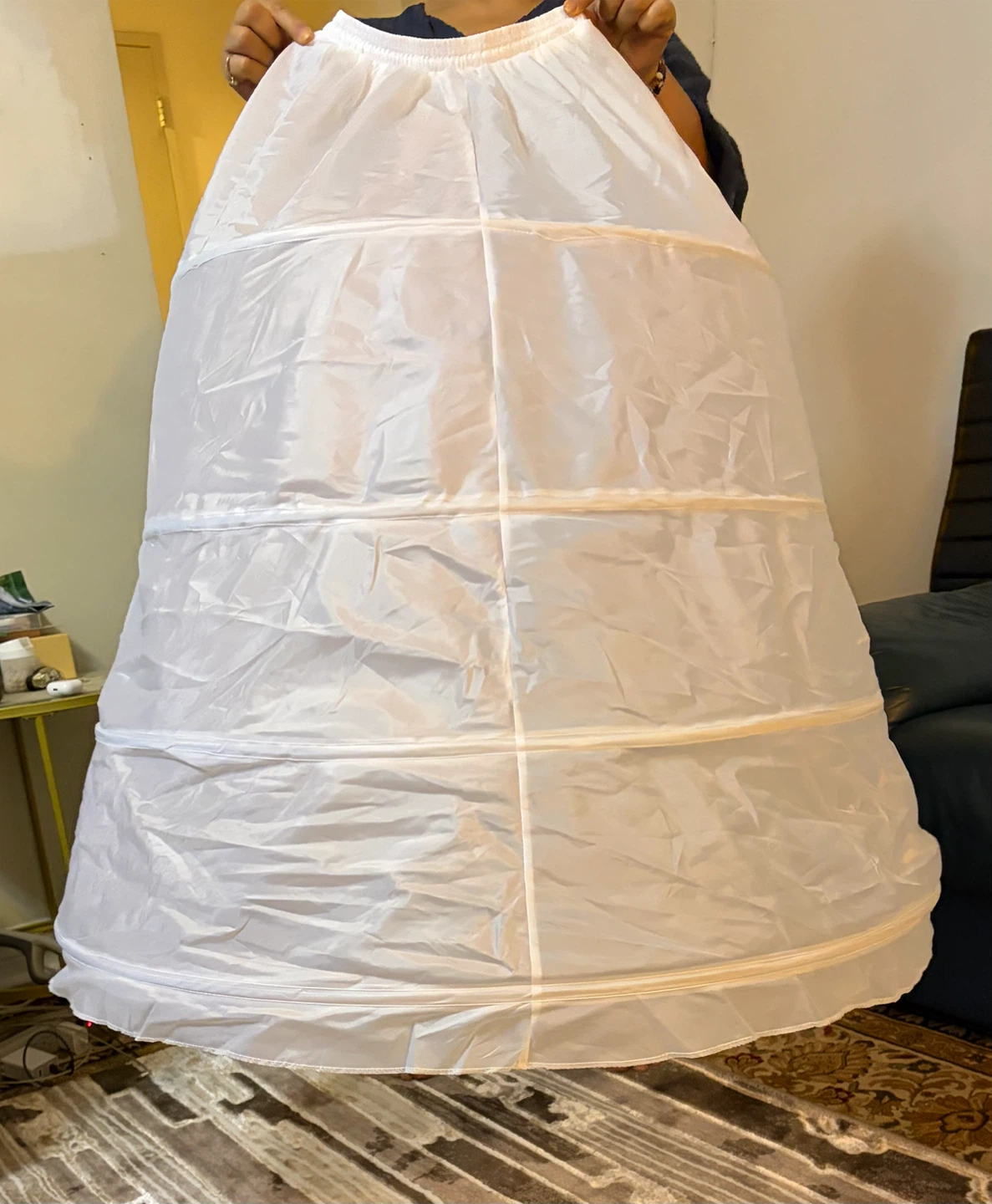 White Crinoline Petticoat Skirt