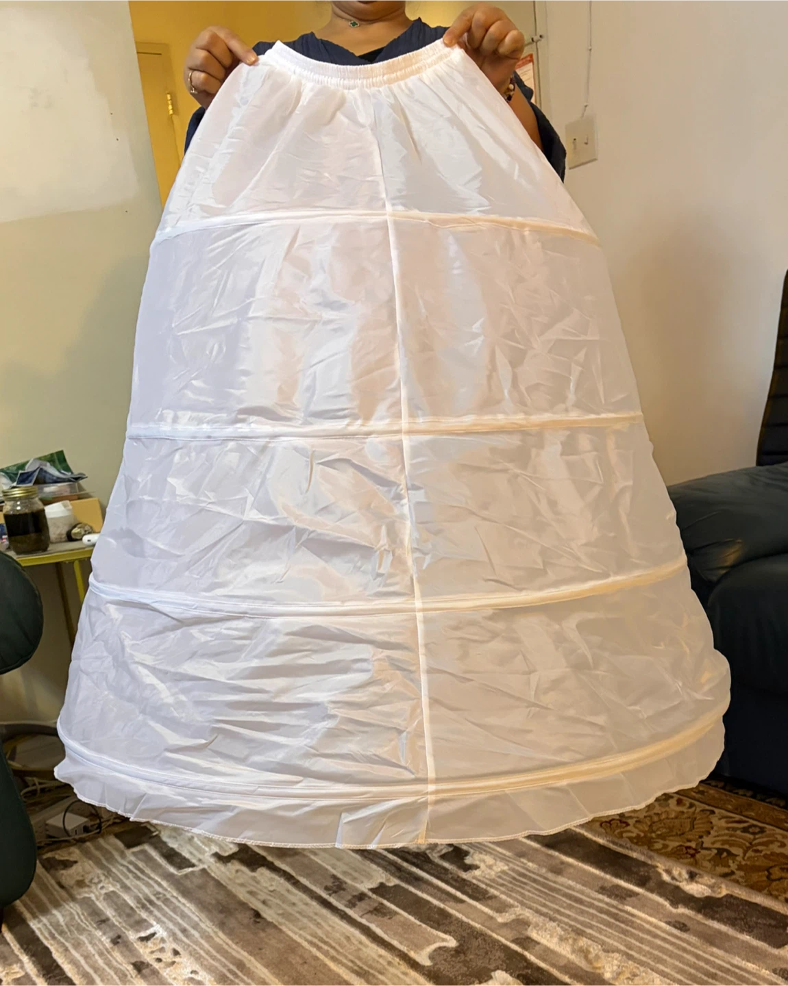 White Crinoline Petticoat Skirt - photo 2