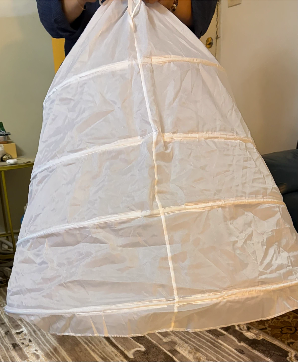 White Crinoline Petticoat Skirt - photo 3