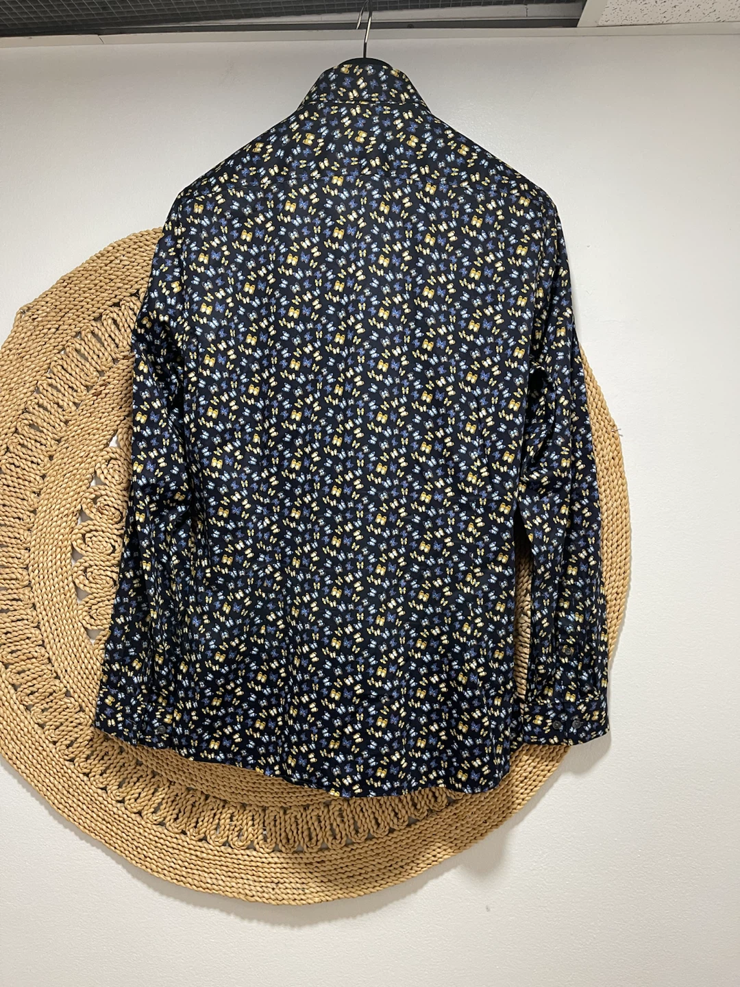 RW & CO. Slim Fit Butterfly Print Long Sleeve Shirt - photo 4
