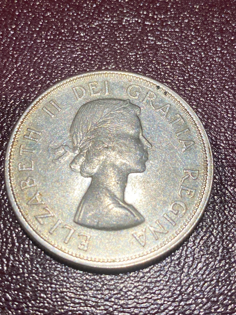 1963 Canada 50 Cents Coin - photo 2