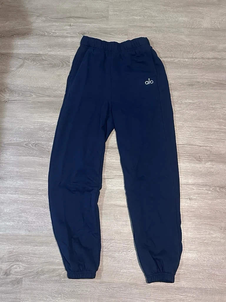 Alo Yoga Navy Sweatpants