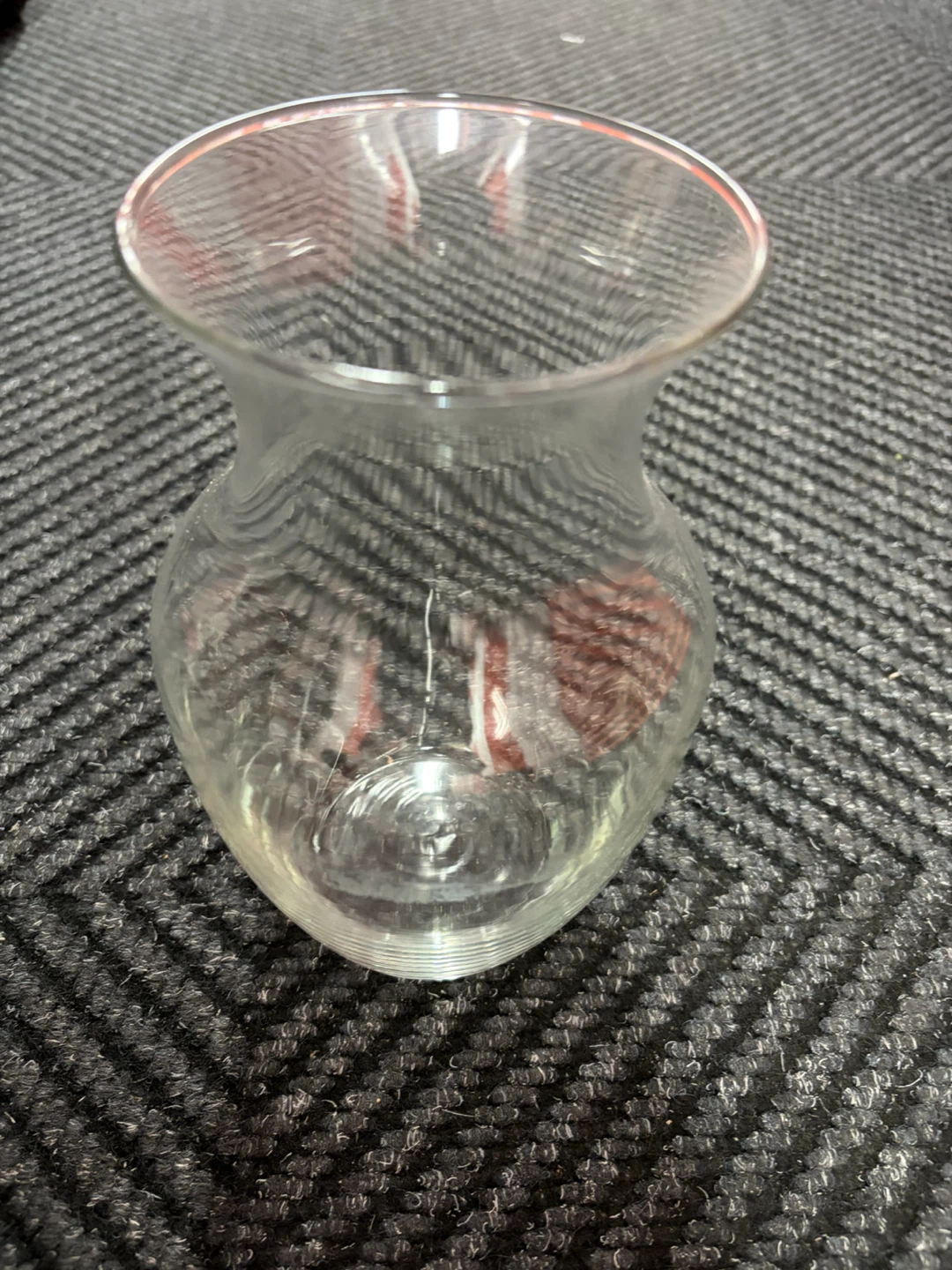 Clear Glass Bud Vase - photo 2