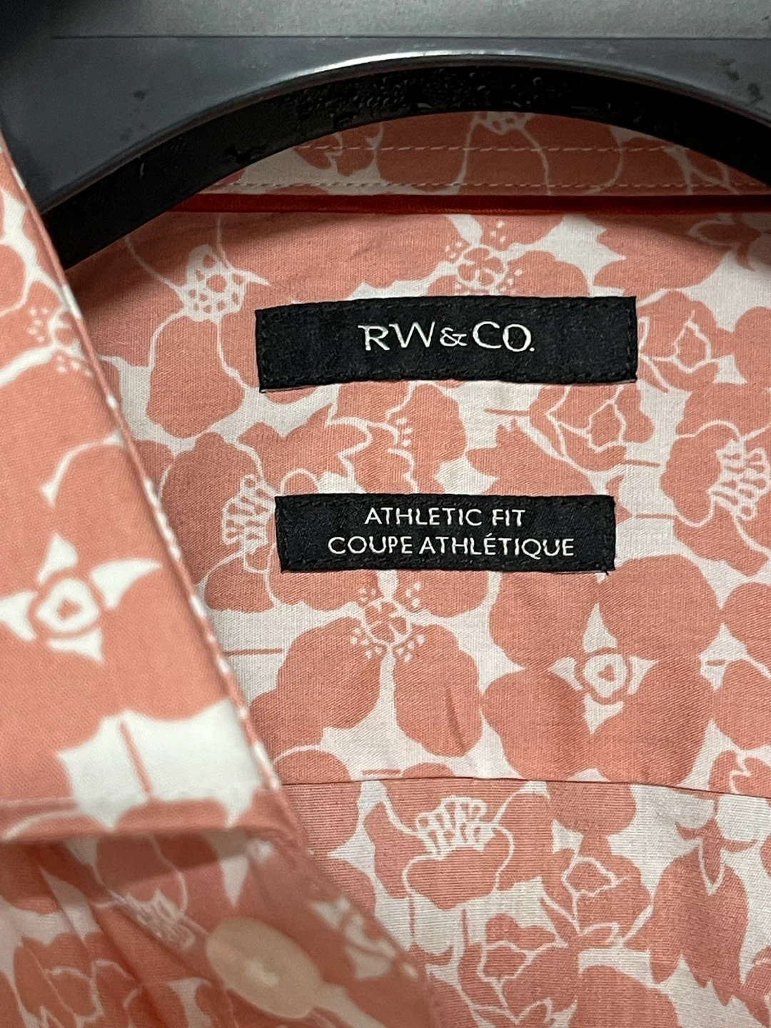 RW&CO. Men's Floral Athletic Fit Long Sleeve Shirt L - photo 2