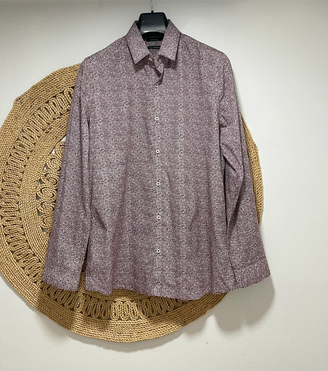 RW & CO. Men's Slim Fit Button-Up Shirt