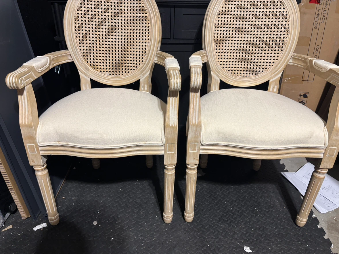 French Vintage Dining Armchairs - Set of 2 - photo 2