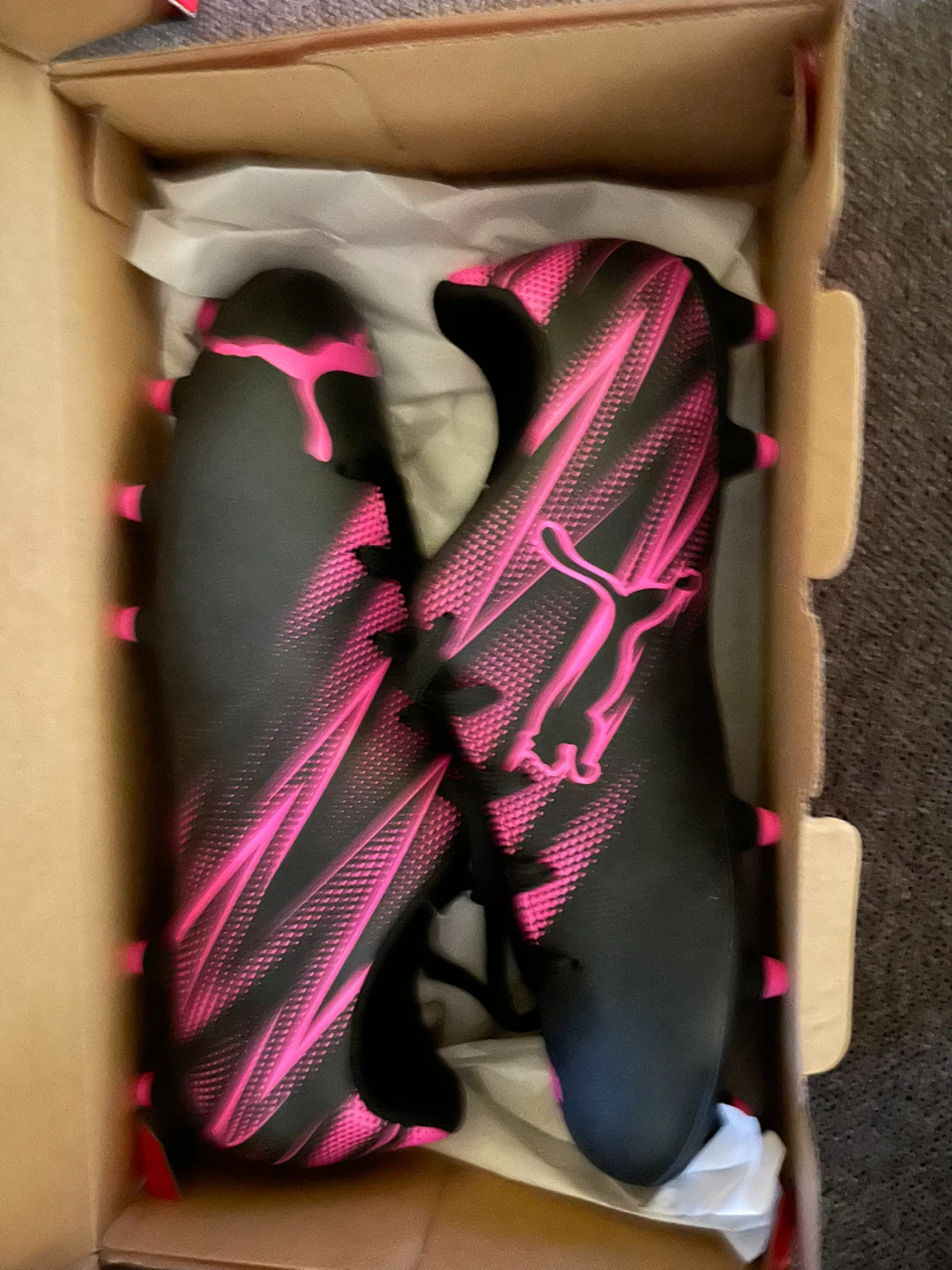 Puma Soccer Cleats - Pink and Black - photo 2