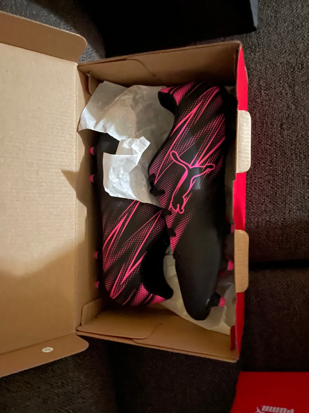 Puma Soccer Cleats - Pink and Black - photo 3
