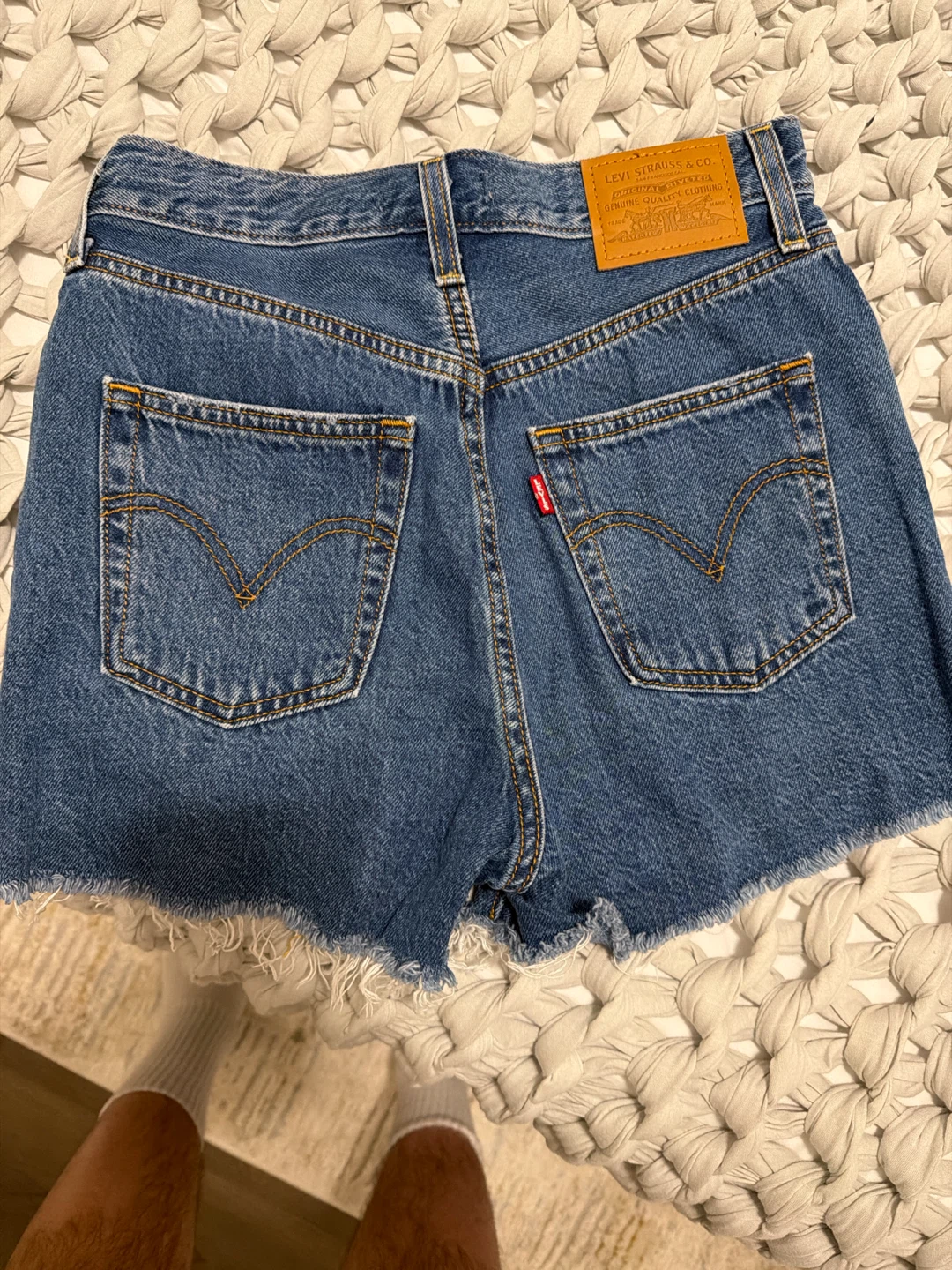 Levi's 501 Denim Shorts - photo 2