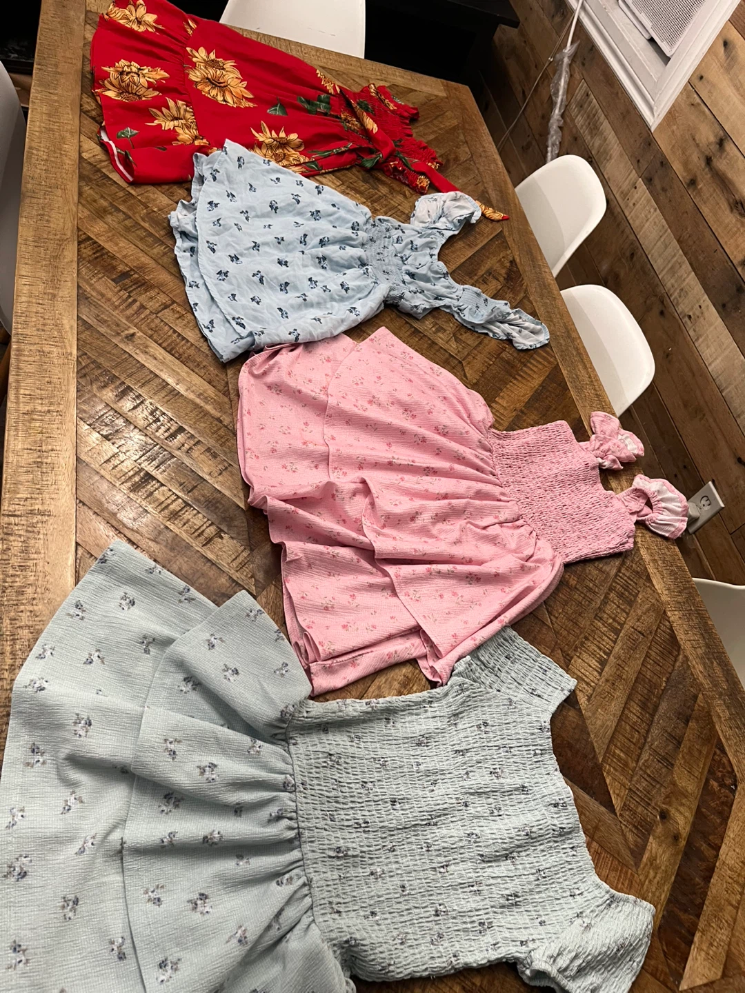 Kids floral dresses