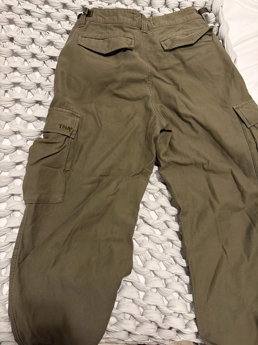 TNA Cargo Pants - Olive Green - photo 3