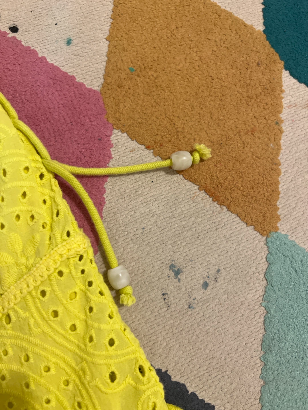 Bright Yellow Eyelet Sundress - photo 4