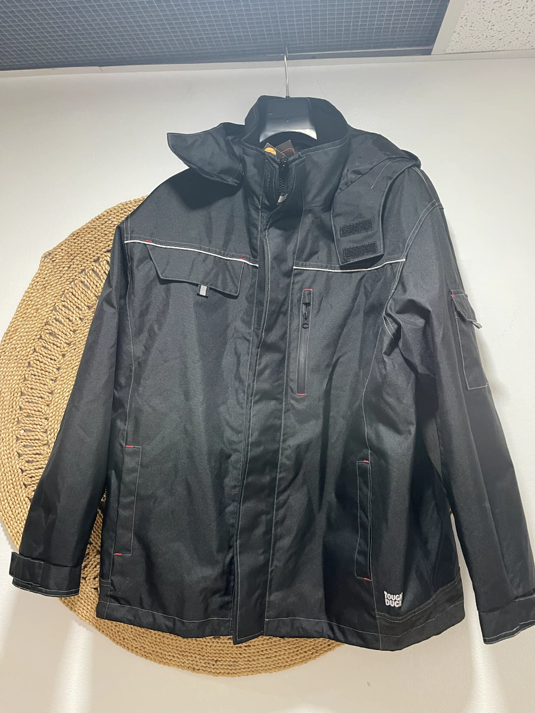 Tough Duck Black Insulated Work Jacket