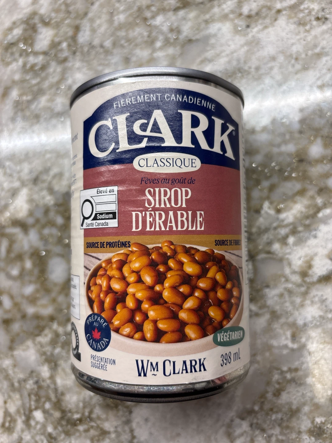 Clark Classique Maple Syrup Flavour Beans 398 mL