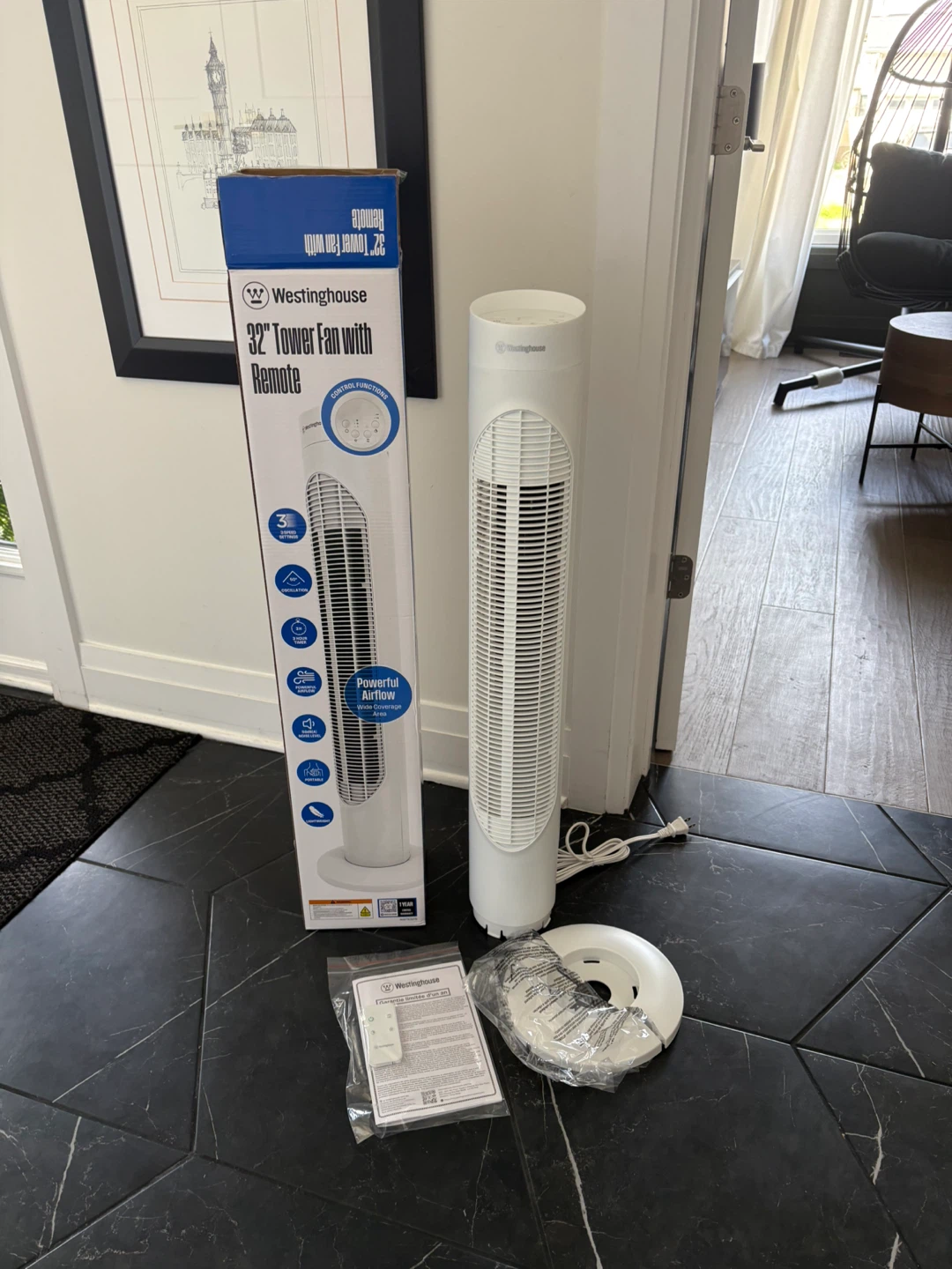 Westinghouse Oscillating Tower Fan