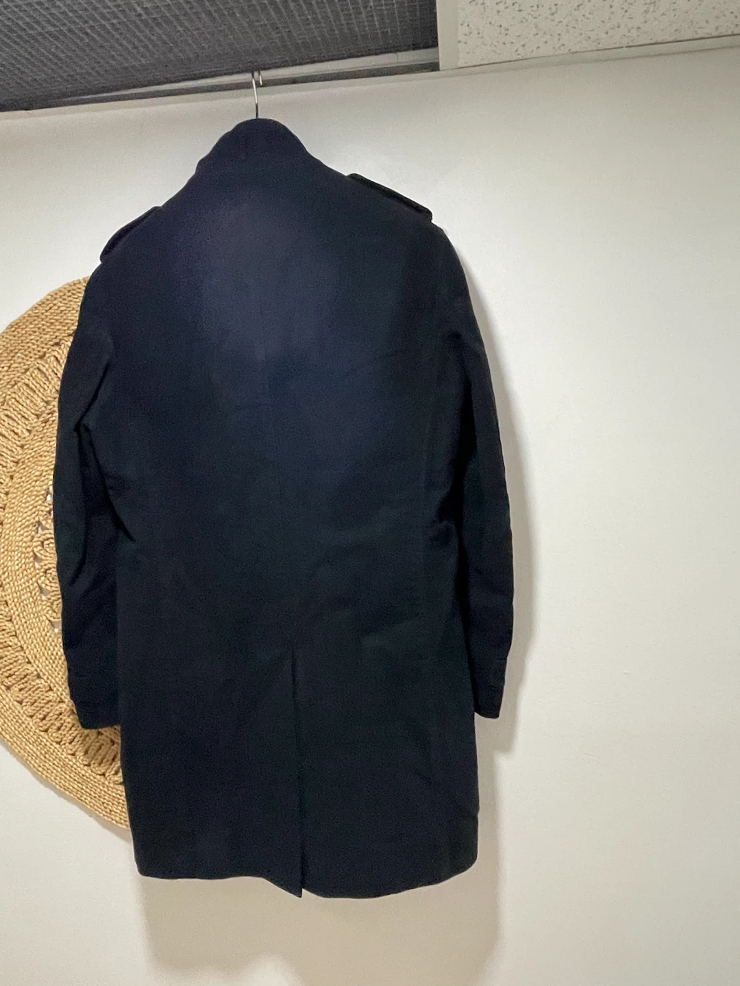 Zara Man Black Trench Coat - photo 4