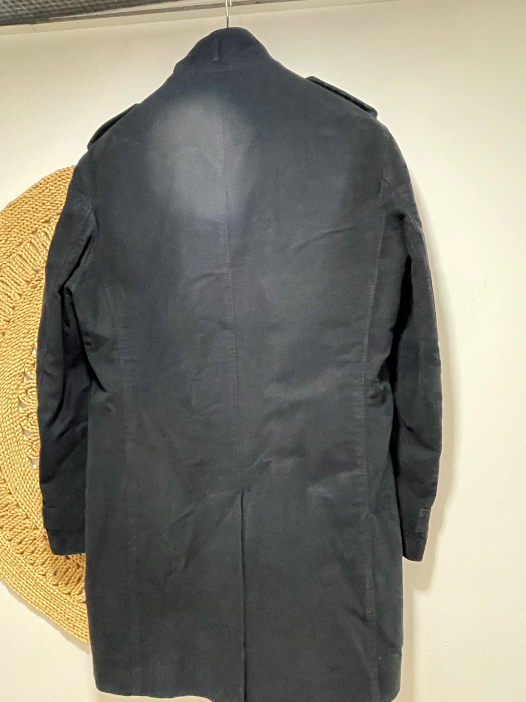 Zara Man Black Trench Coat - photo 5
