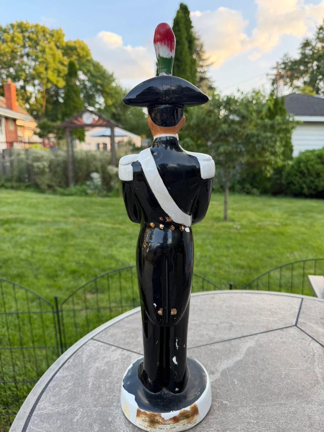 Liquore Galliano Bottle - Italian Soldier Design - photo 3