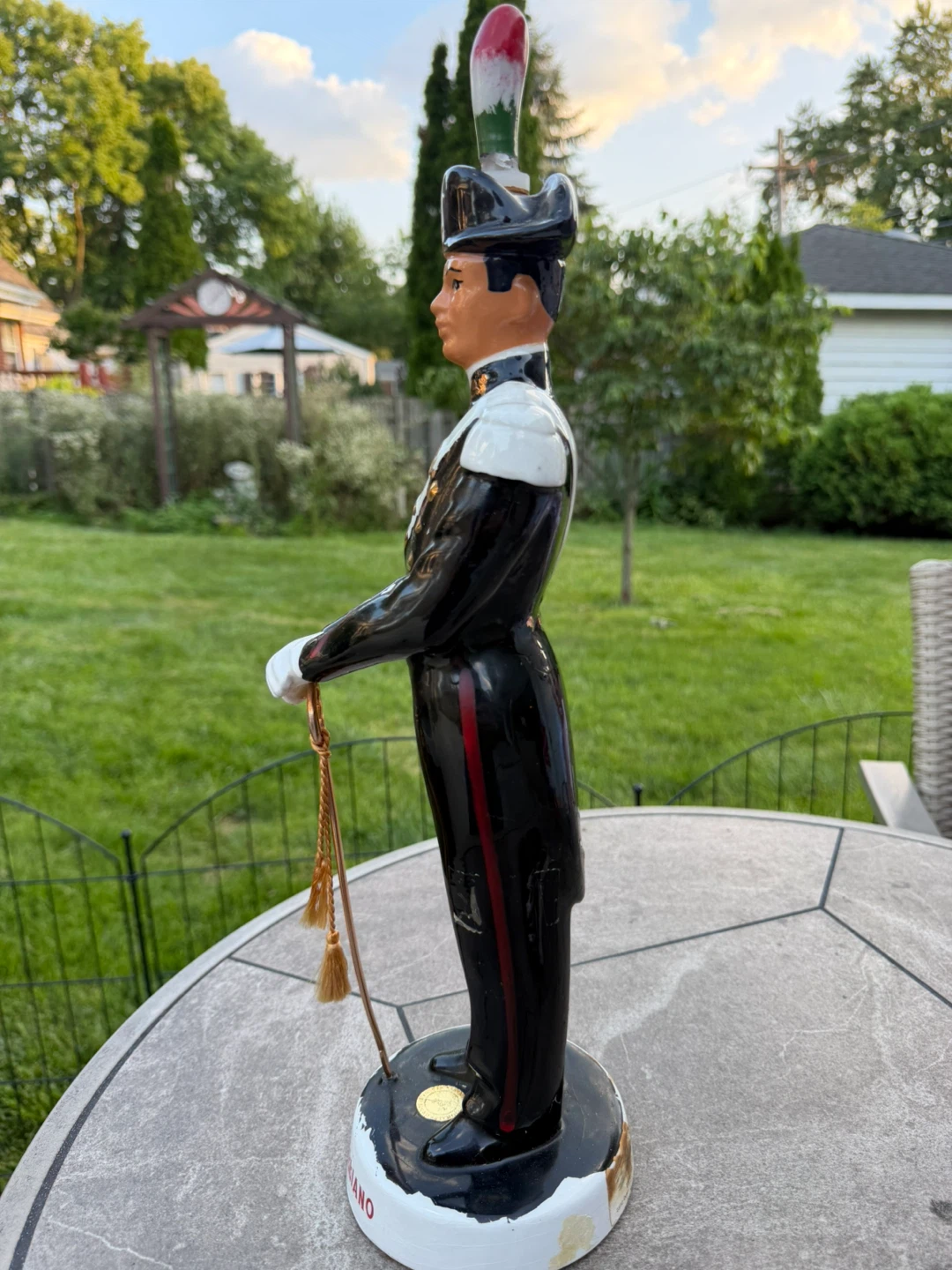 Liquore Galliano Bottle - Italian Soldier Design - photo 4