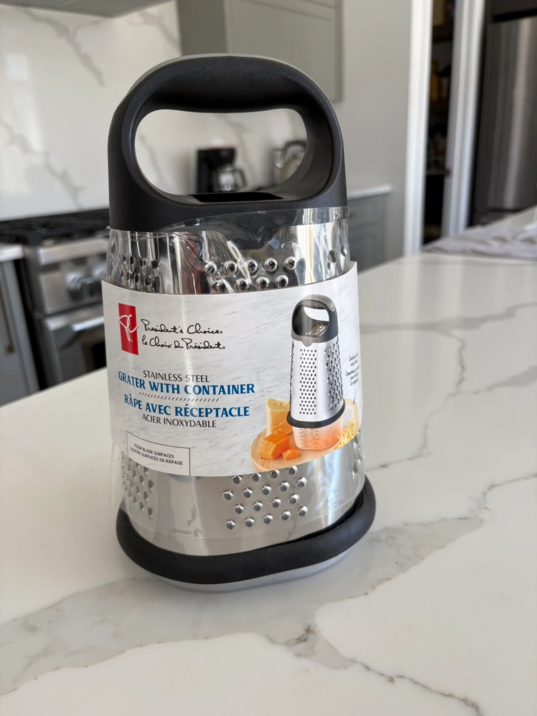 Stainless steel grater