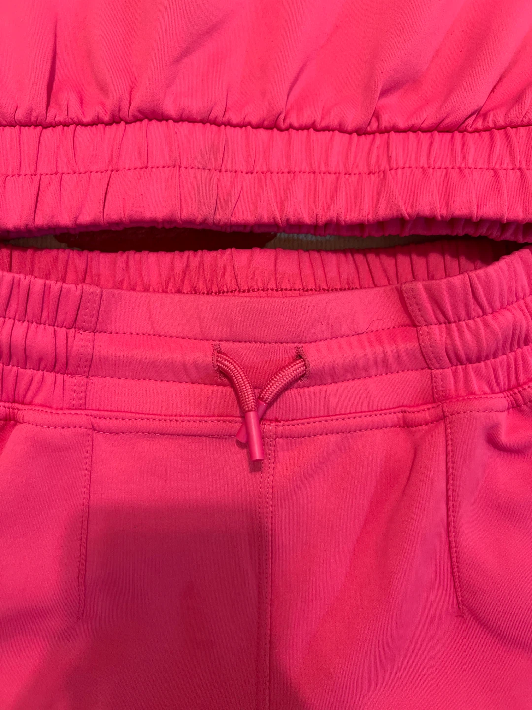 Bright Pink Hoodie and Shorts Set - photo 4