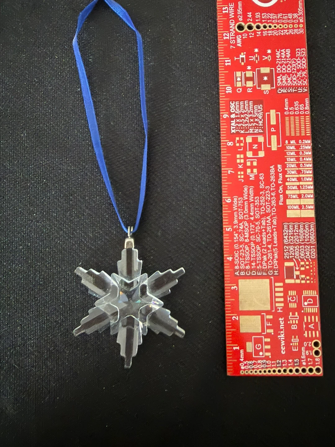 Swarovski Crystal Snowflake Ornament - photo 2