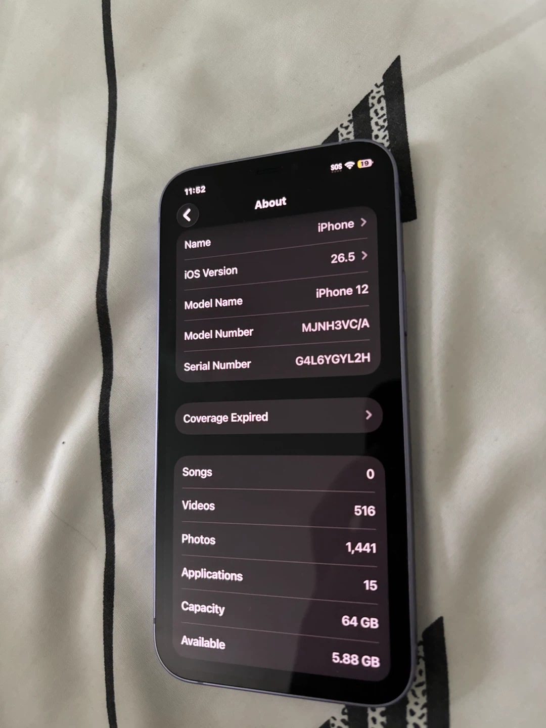 Apple iPhone 12 - 64 GB - Purple - photo 5