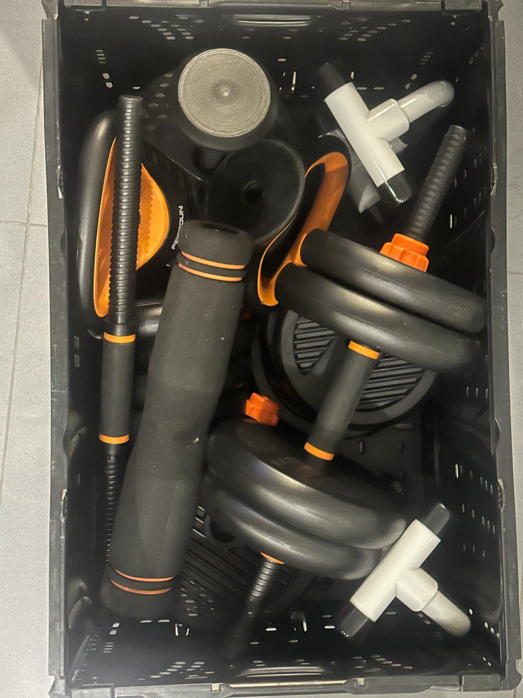 FEIERDUN 70LB Adjustable Dumbbell Set – 4-in-1 Home Gym - photo 2