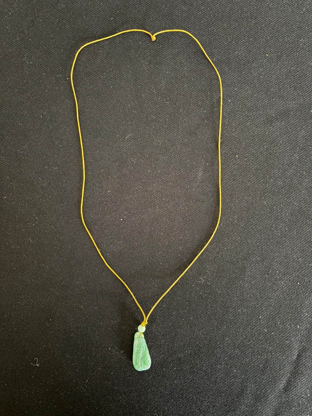 Green Jade Pendant Necklace